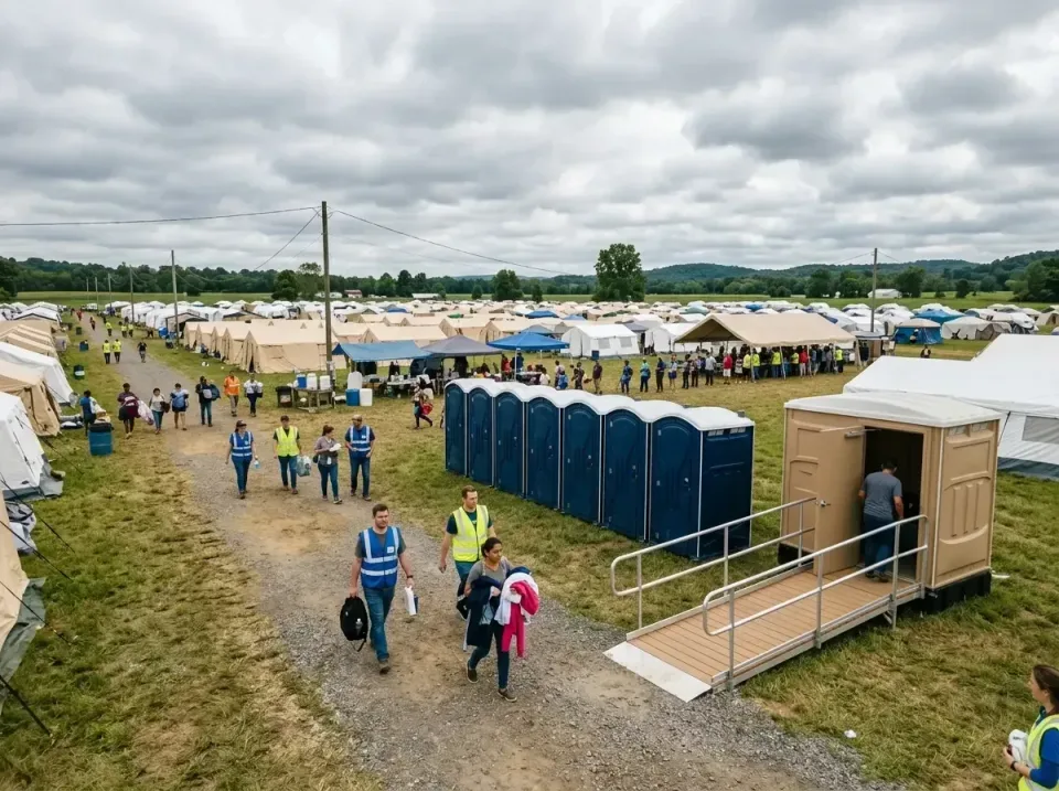 disaster-relief-camp-restrooms-010 — frequently asked questions, Dumpster & Portable Bathrooms Rental in Wilmore, KY